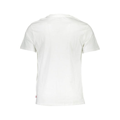 Camiseta blanca de algodón