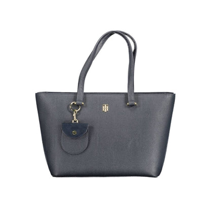 Blue Polyethylene Handbag