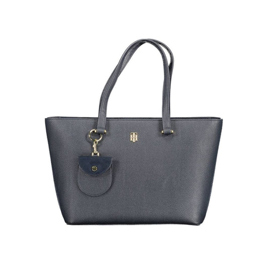 Blue Polyethylene Handbag