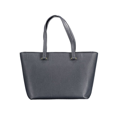 Blue Polyethylene Handbag