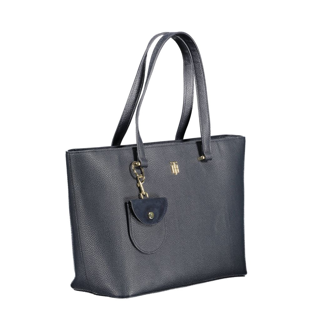 Blue Polyethylene Handbag