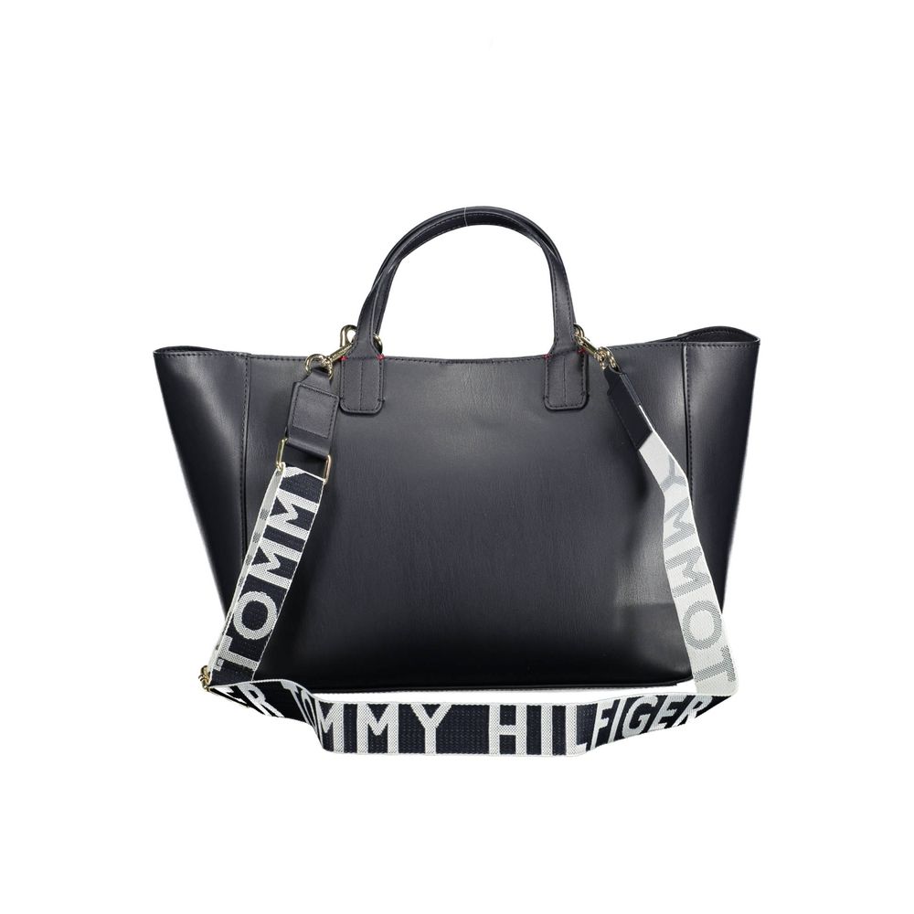 Blue Polyethylene Handbag