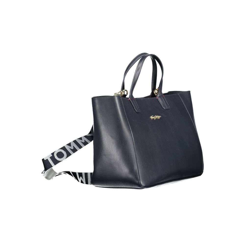 Blue Polyethylene Handbag