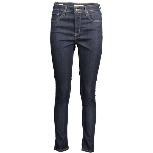 Black Cotton Jeans & Pant