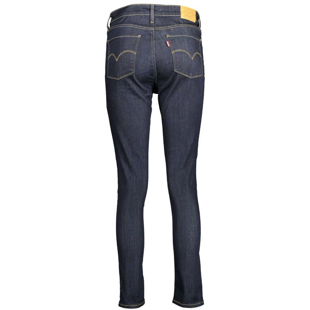 Black Cotton Jeans & Pant