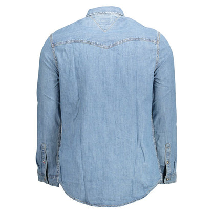 Blue Cotton Shirt