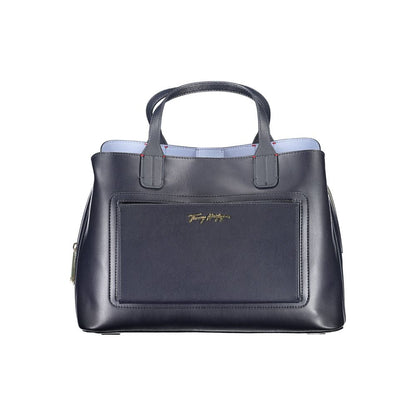 Blue Polyethylene Handbag