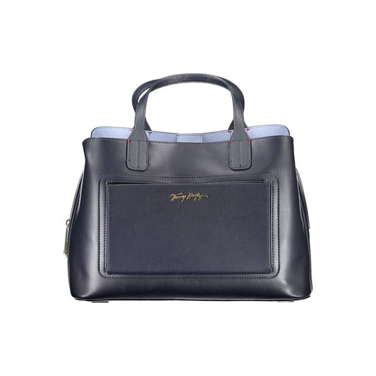 Blue Polyethylene Handbag