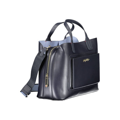 Blue Polyethylene Handbag