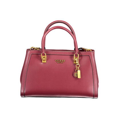 Purple Polyethylene Handbag