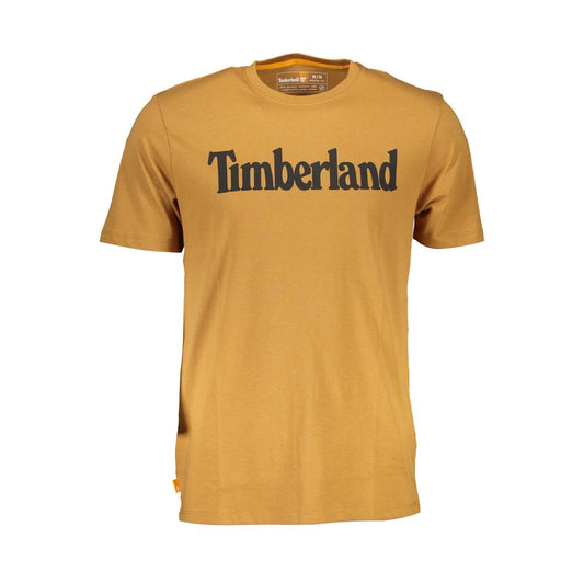 Brown Cotton T-Shirt