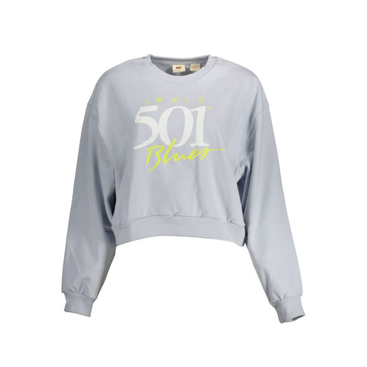 Blue Cotton Sweater