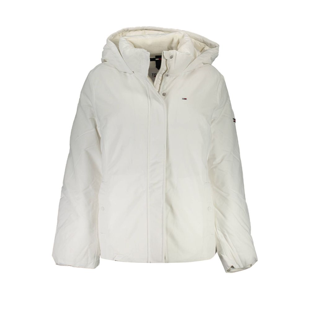 White Polyamide Jackets & Coat