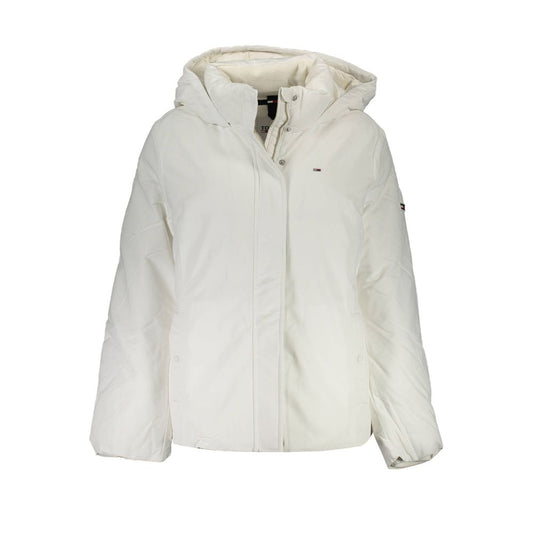 White Polyamide Jackets & Coat
