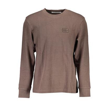 Brown Cotton Sweater