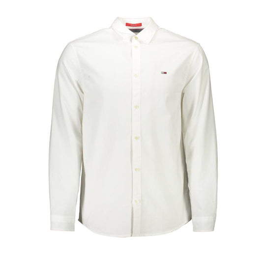 Camisa blanca de algodón