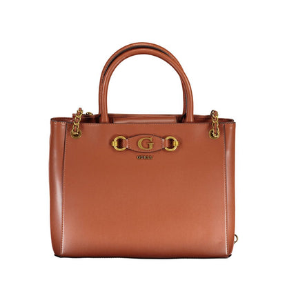 Brown Polyethylene Handbag