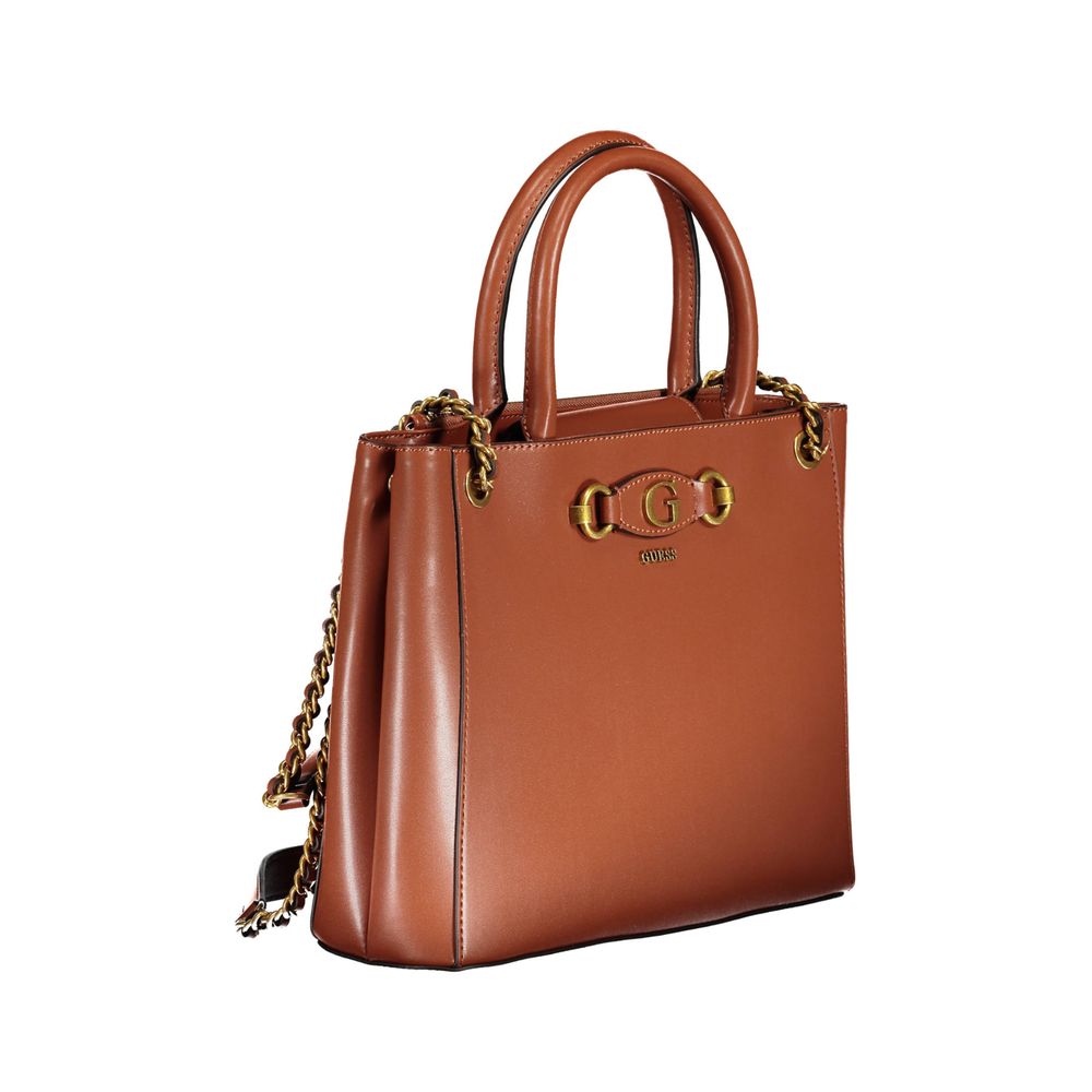 Brown Polyethylene Handbag