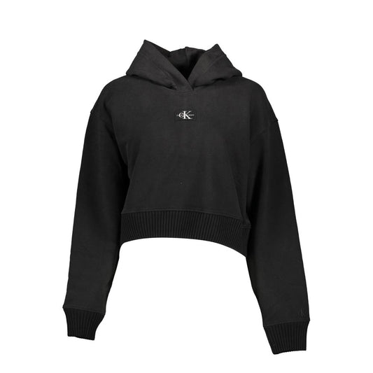 Black Cotton Sweater
