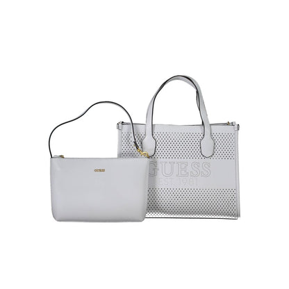 White Polyethylene Handbag
