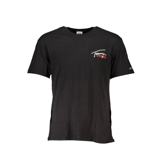Black Cotton T-Shirt