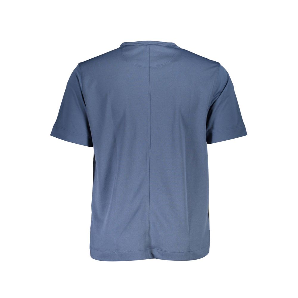 Blue Polyester T-Shirt