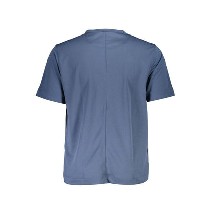 Blue Polyester T-Shirt