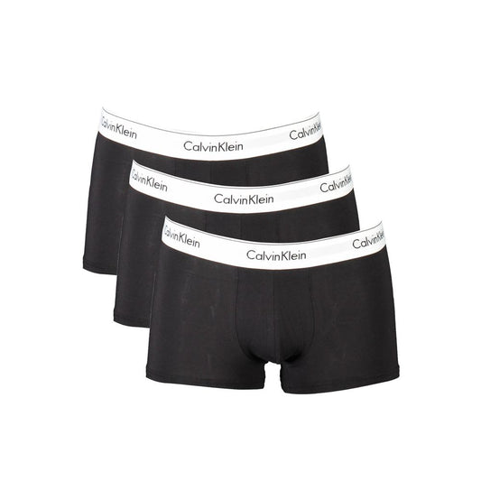Black Cotton Underwear