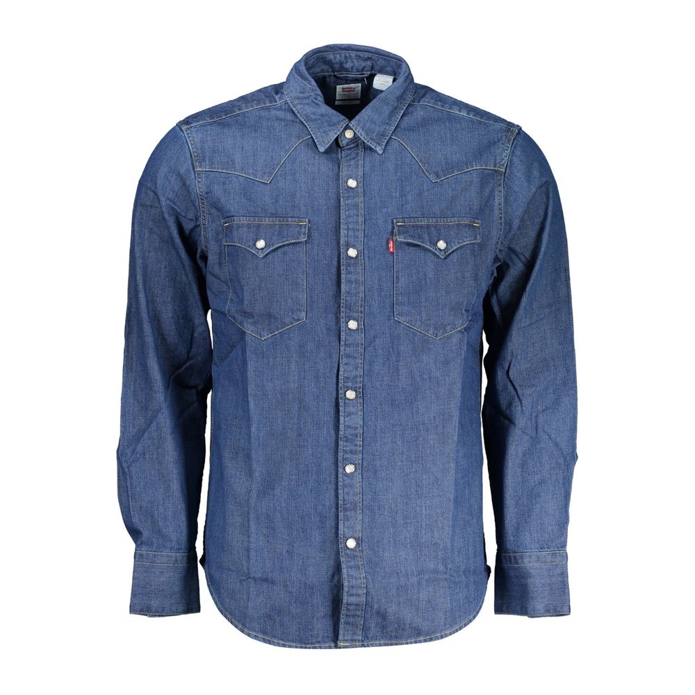 Blue Cotton Shirt