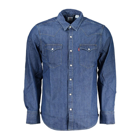 Blue Cotton Shirt