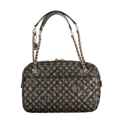 Brown Polyethylene Handbag