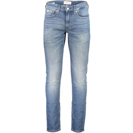 Pantalones y vaqueros de algodón azules