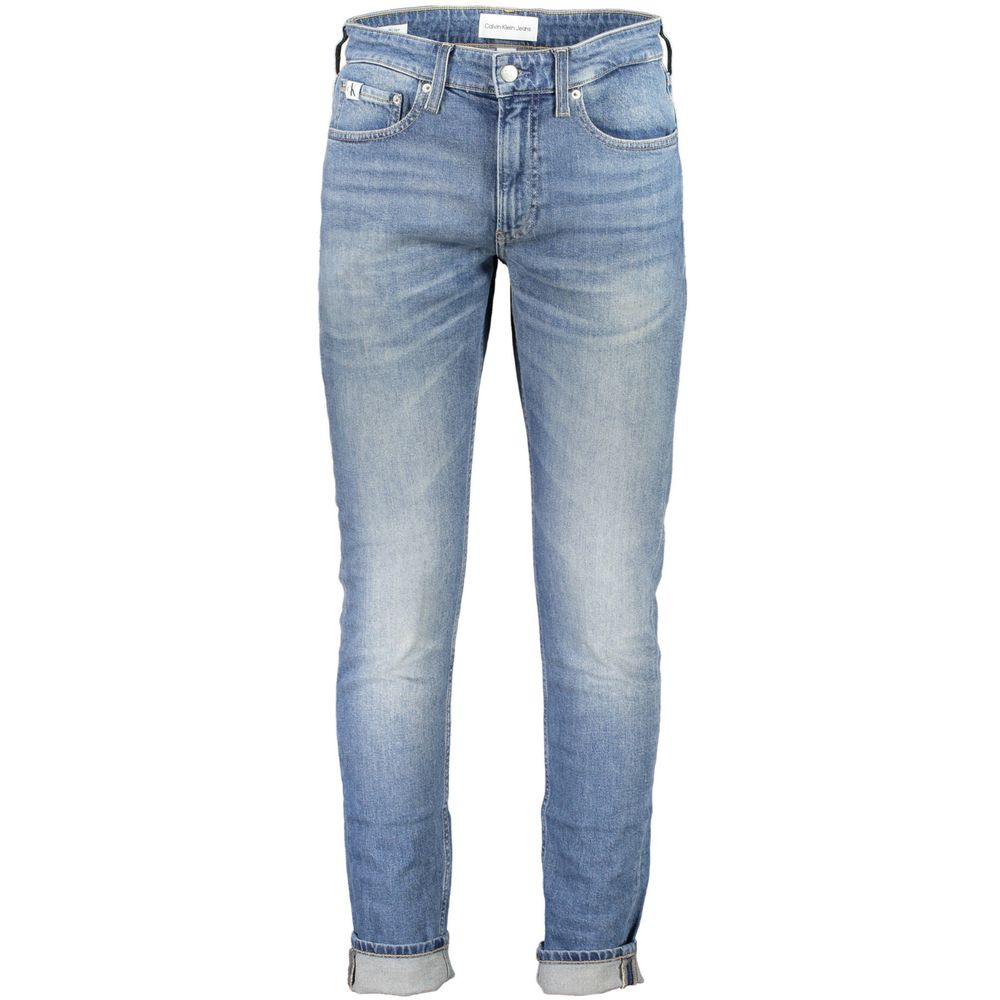 Blue Cotton Jeans & Pant