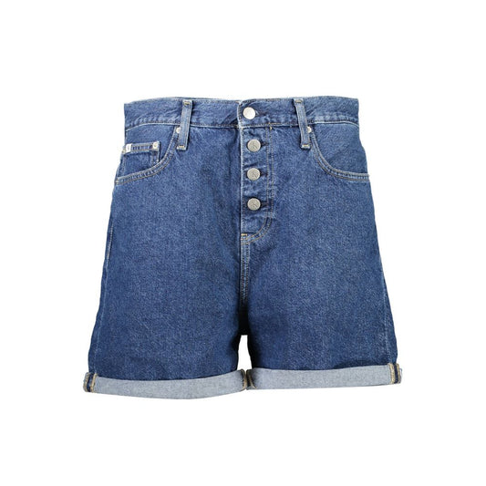 Pantalones y vaqueros de algodón azules