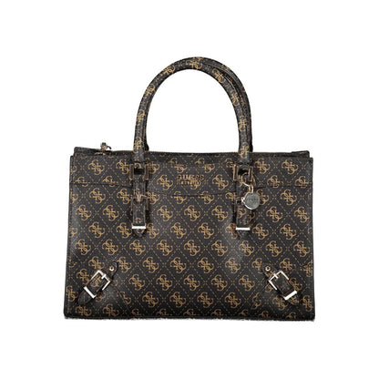 Brown Polyethylene Handbag