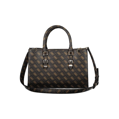 Brown Polyethylene Handbag