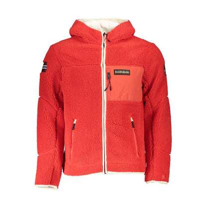 Red Polyester Jacket