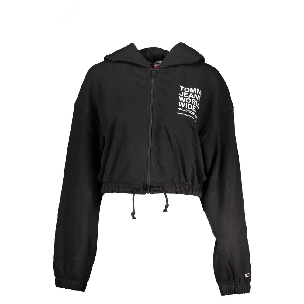 Jersey negro de algodón