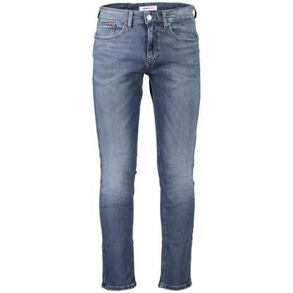Pantalones y vaqueros de algodón azules