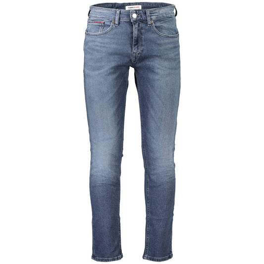 Pantalones y vaqueros de algodón azules