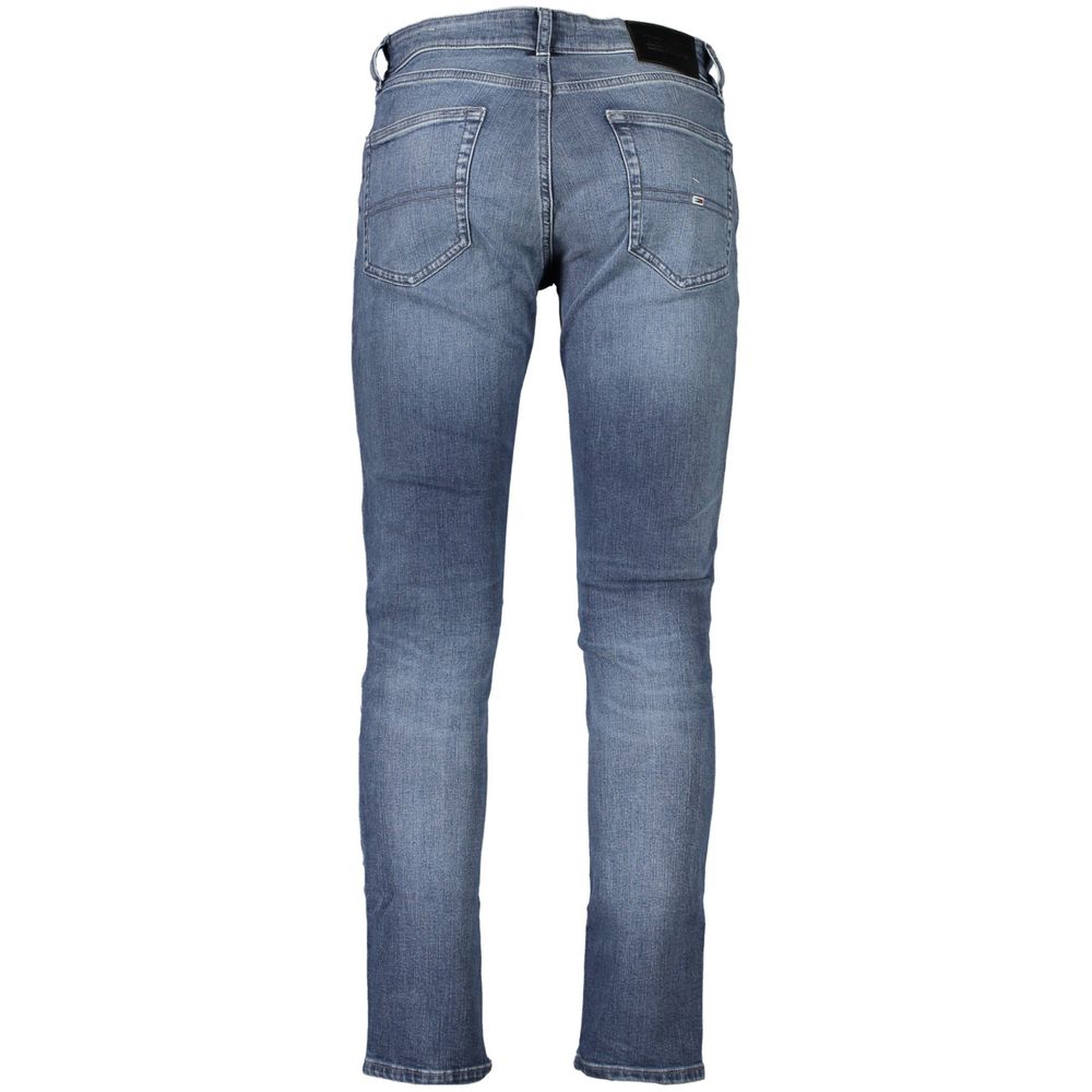 Pantalones y vaqueros de algodón azules