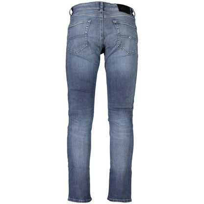 Pantalones y vaqueros de algodón azules