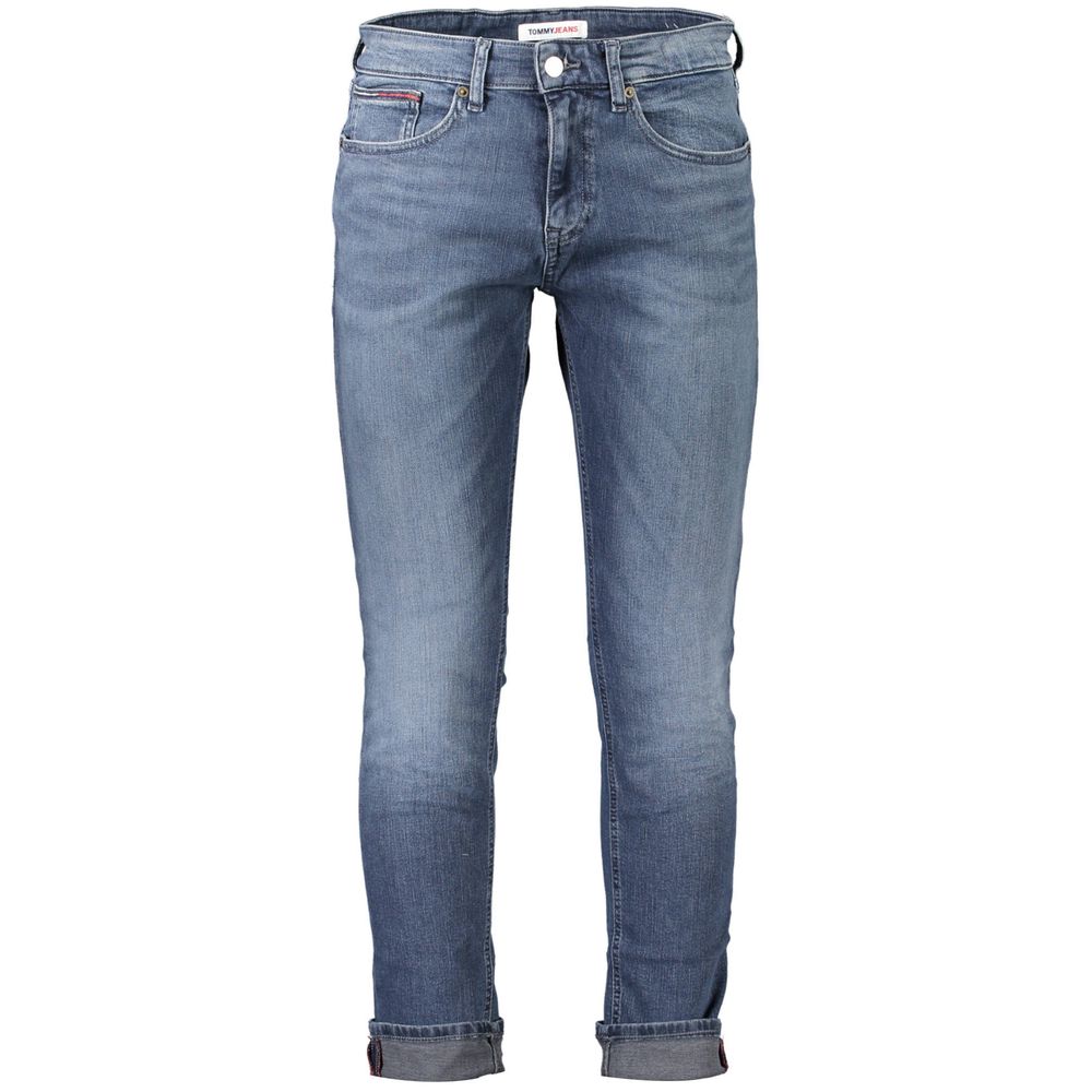 Pantalones y vaqueros de algodón azules