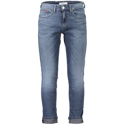 Pantalones y vaqueros de algodón azules