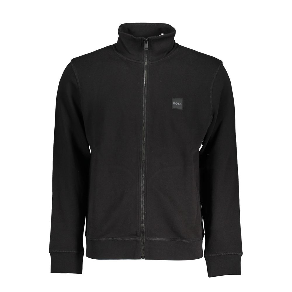 Black Cotton Sweater