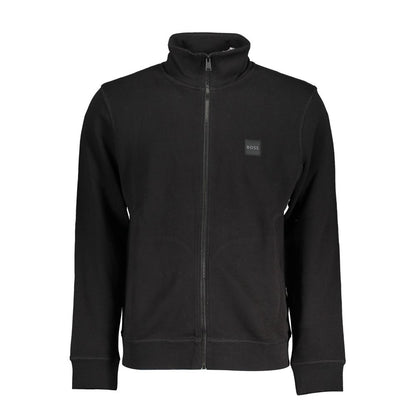 Black Cotton Sweater
