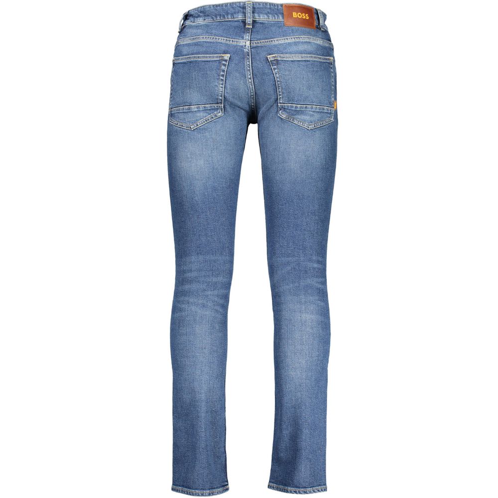 Pantalones y vaqueros de algodón azules