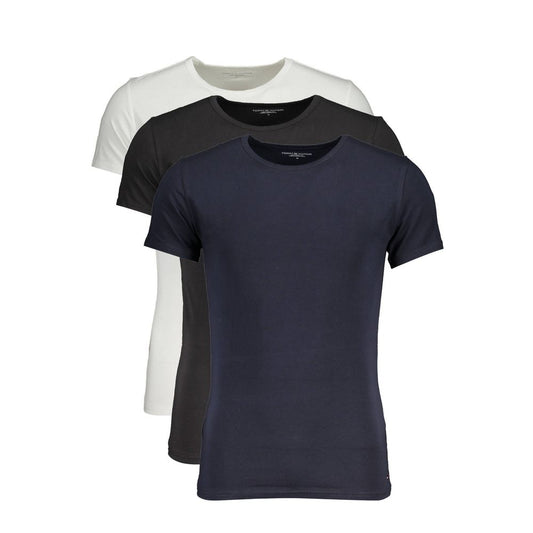 Camiseta negra de algodón
