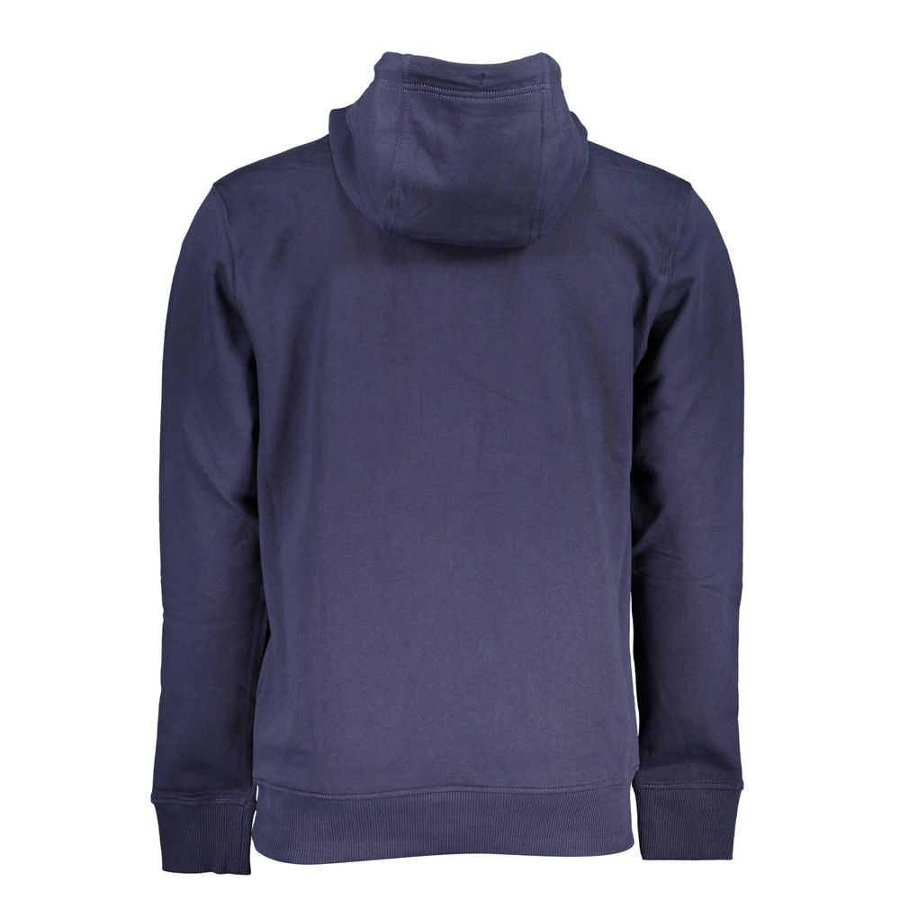 Jersey azul de algodón