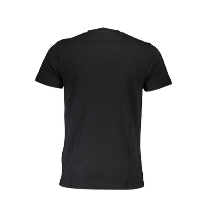 Camiseta negra de algodón